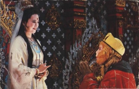 Tả Đại Phân và Lục Tiểu Linh Đồng trong tập 25 (tập cuối) khi thầy trò Đường Tăng đã thành chính quả.